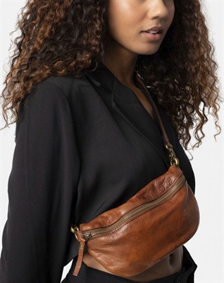 Re:Designed - Gisela Urban Bæltetaske - Walnut/Brass